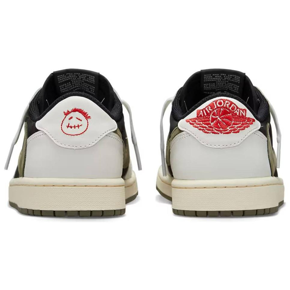 Кроссовки Travis Scott X Jordan Air Jordan 1 Low Og Medium Olive