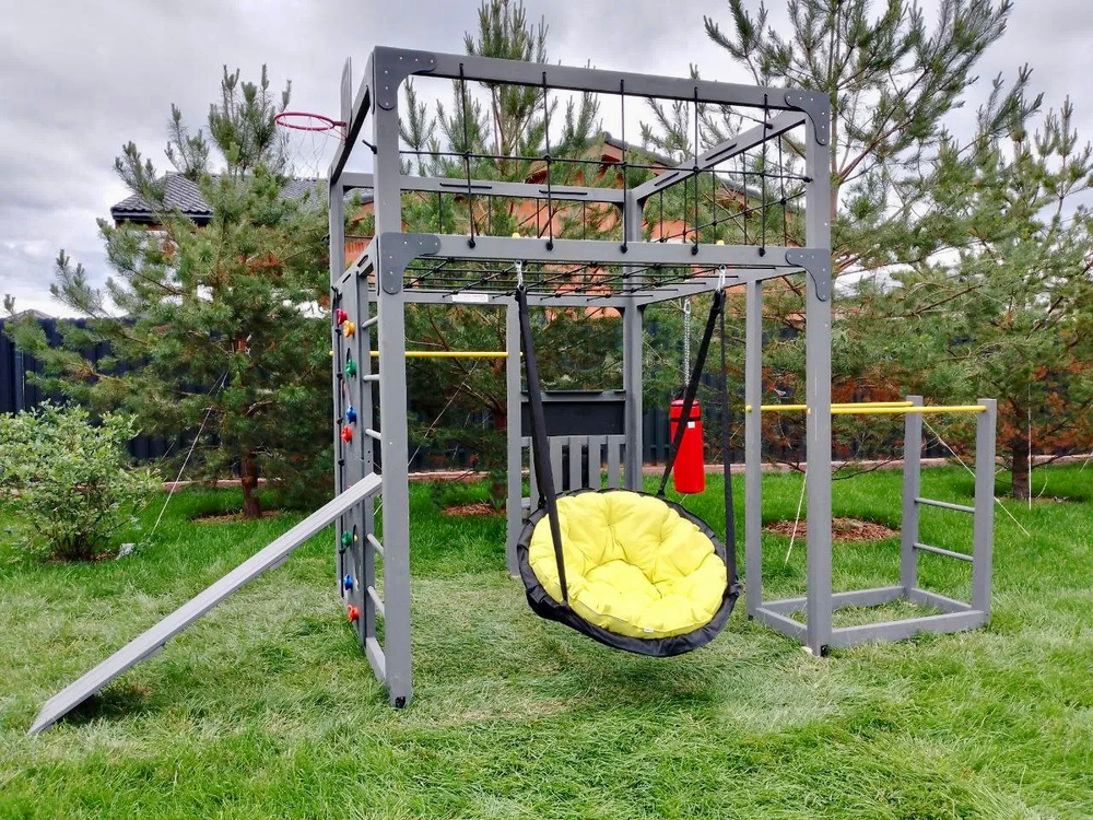 Детская площадка Савушка КУБ-1 (Серый)