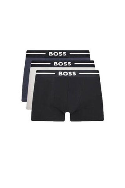 Трусики-боксеры 3шт. BOSS BLACK - черный(50495472)