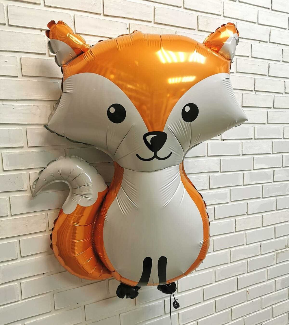 Фольгированный шар-фигура «Лиса», 91 см