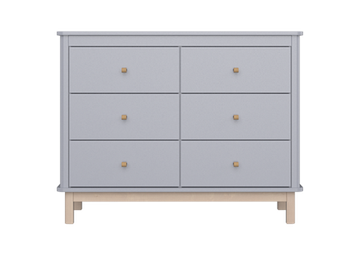 Комод Classic 6 ящиков (серый)