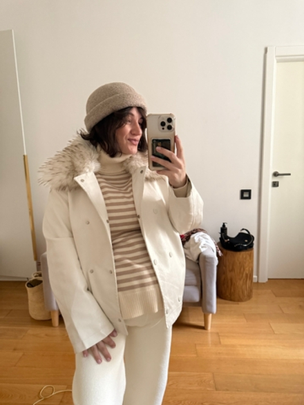 Докерка букле беж