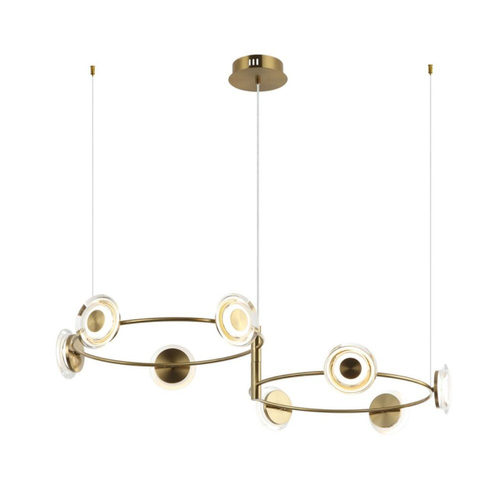 Подвесная светодиодная люстра Omnilux Indovero OML-51203-08