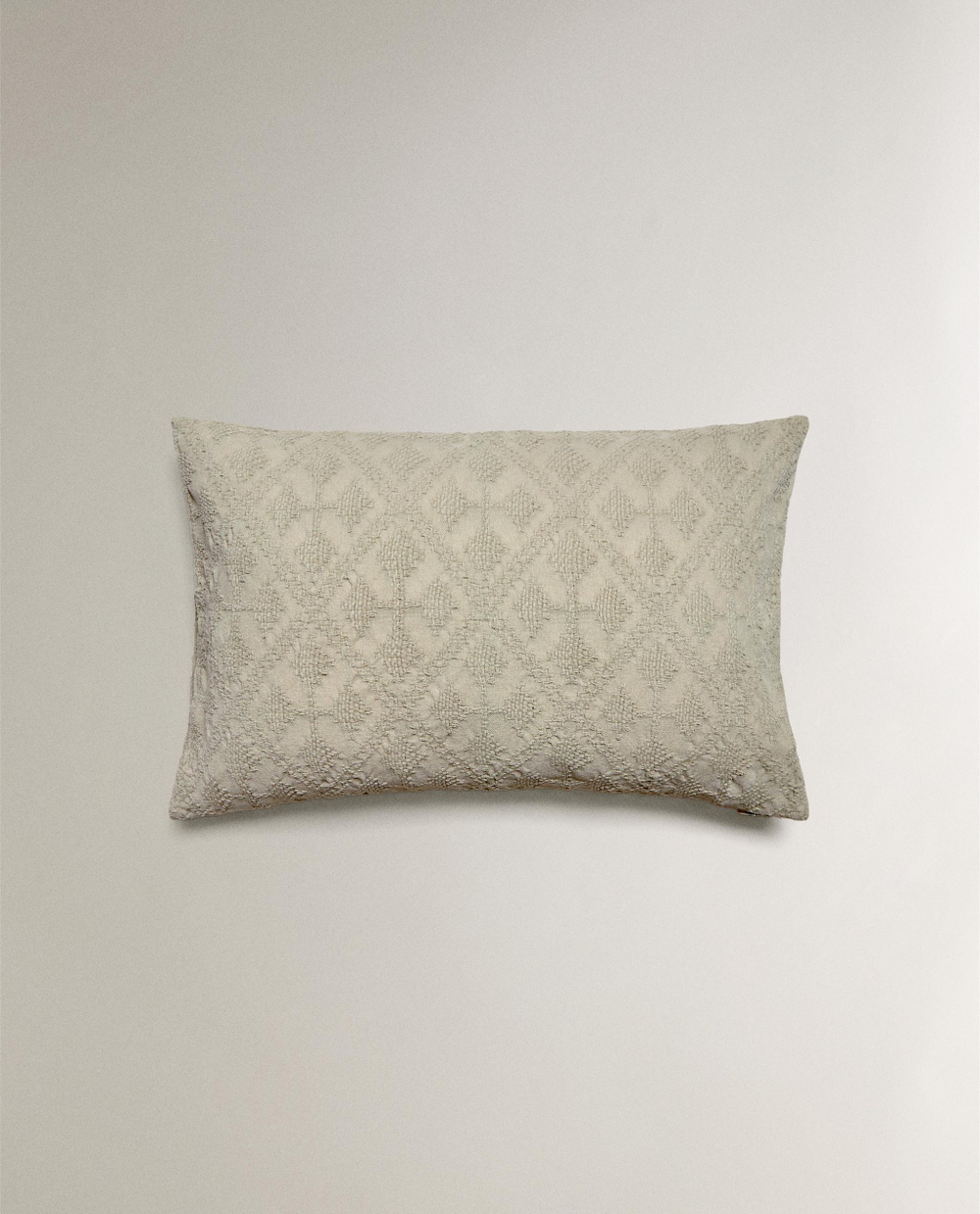 Zara Home наволочка декоративная из хлопка, зелёный, 40x60 см · 6327/008