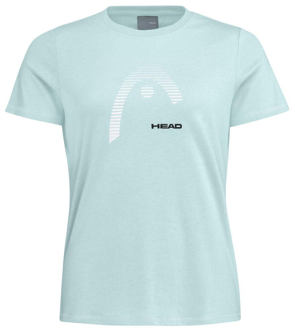 Женская теннисная футболка Head Club Lara T-Shirt - sky blue