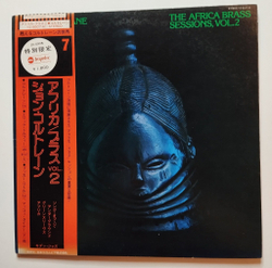 Винтажная виниловая пластинка LP John Coltrane The Africa Brass Sessions, Vol. 2 (Japan 1976) (Obi)