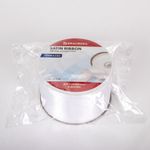 Лента атласная ширина 50 мм, длина 23 м, белая, BRAUBERG, 591519