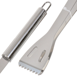 Набор д/барбекю в чехле 3пр (вилка, щипцы, лопатка) железо