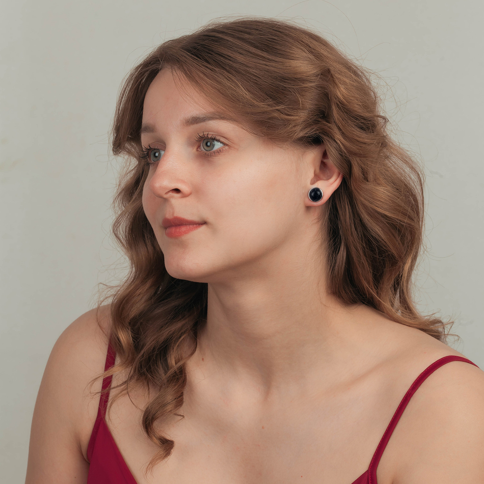 Серьги Possebon Agata Preto A0258.4 S