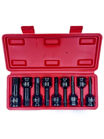 Набор ударных головок HEX 1/2" (9 предметов) CS122487