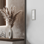 Рамка на 3 поста Split (дымчатый/белый, soft-touch)