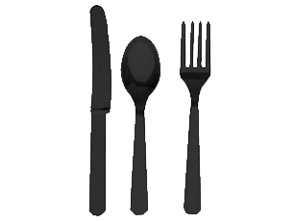 Столовые приборы в ассортименте