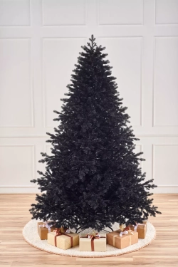 Искусственная елка Черная 180 см., 100% литая хвоя, Max Christmas (ЕЧР18)