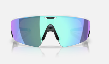 Очки с искусственным интеллектом Oakley Meta Vanguard, Prizm Sapphire Lenses, Белая Рамка