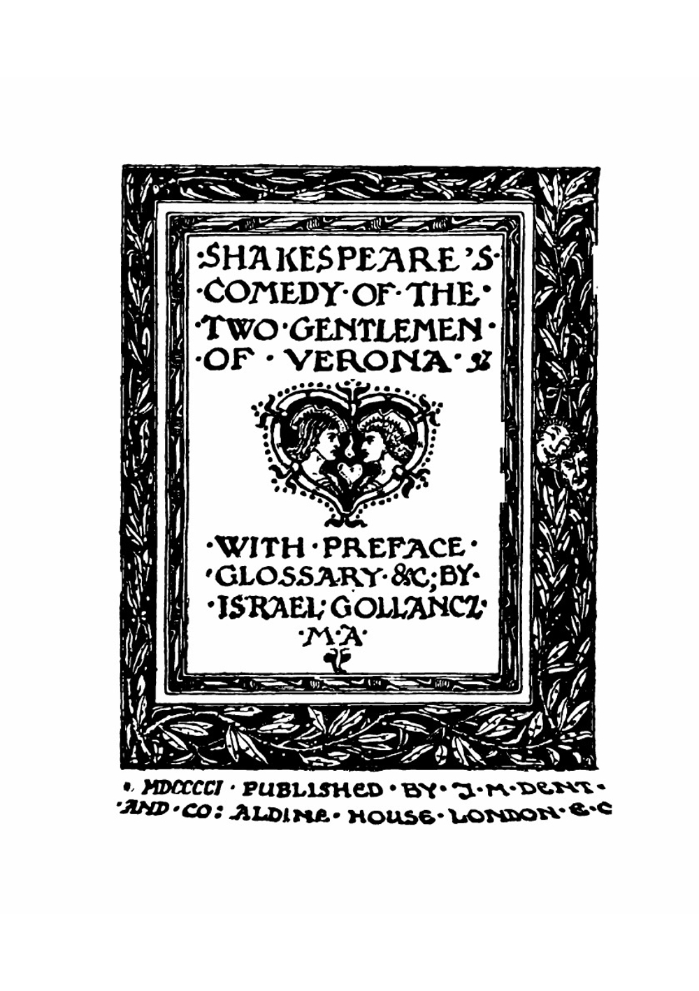 Comedy of the Two Gentlemen of Verona | Уильям Шекспир