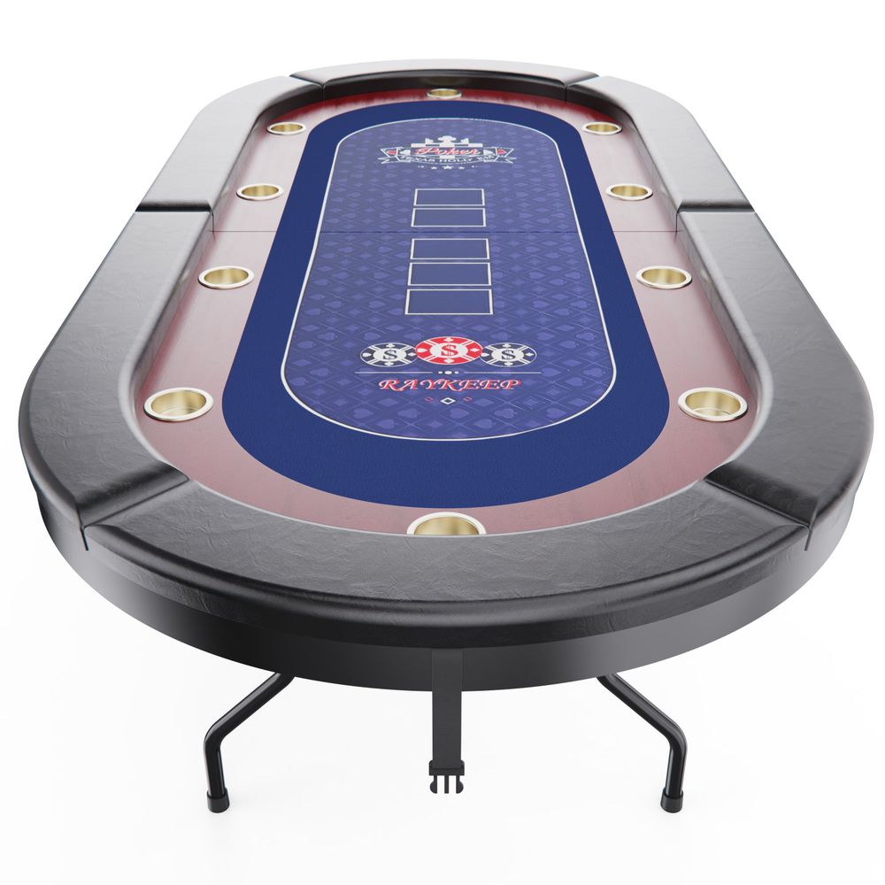 Игровой стол – покер DFC RAYKEEP 86&amp;quot;, на 10 мест, складной