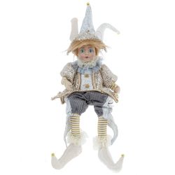 GAEM Игрушка набивная "Клоун" (муз,движ), L16 W13 H51 см (полка 30 см.)