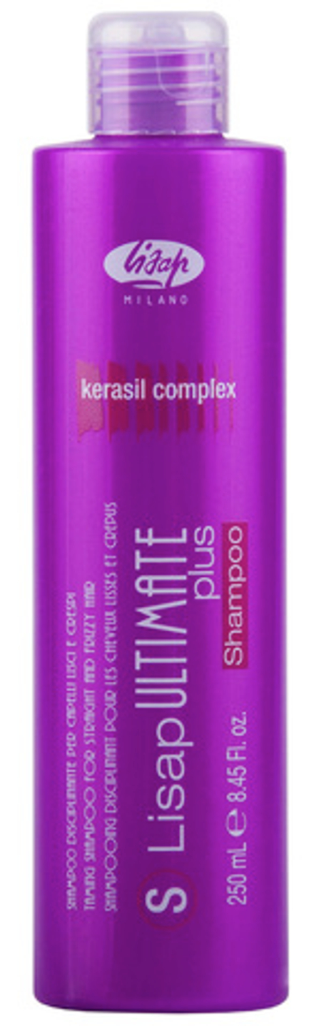 Шампунь с разглаживающим действием для гладких и вьющихся волос Lisap Ultimate Shampoo 250 мл