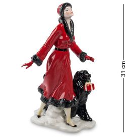 JP-38/ 2 Фигурка «Дама с собакой» (Pavone)