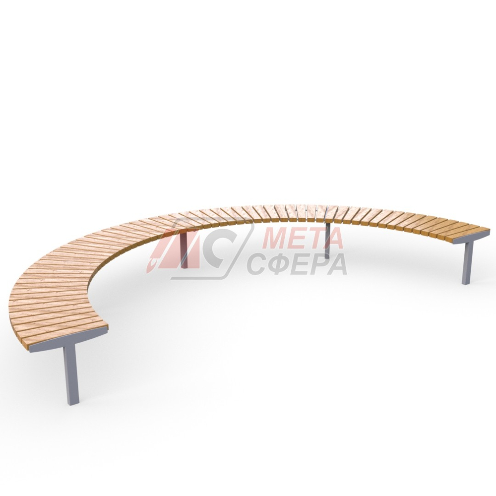 Лавка Верона радиусная