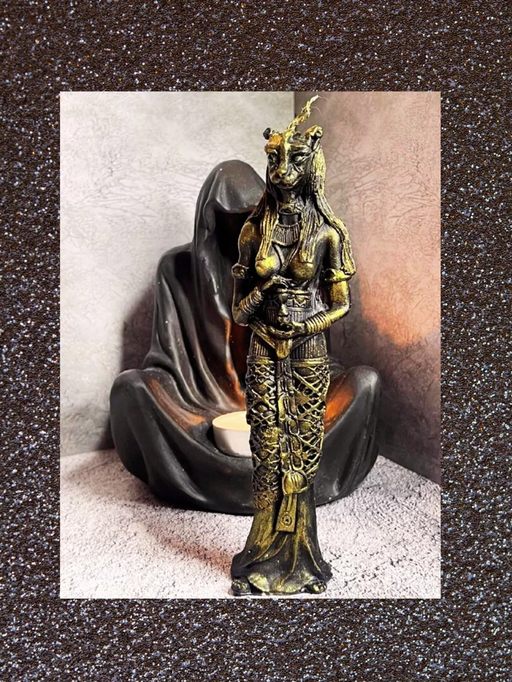 Свеча "Богиня Бастет"