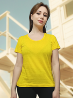 Футболка женская однотонная (56)