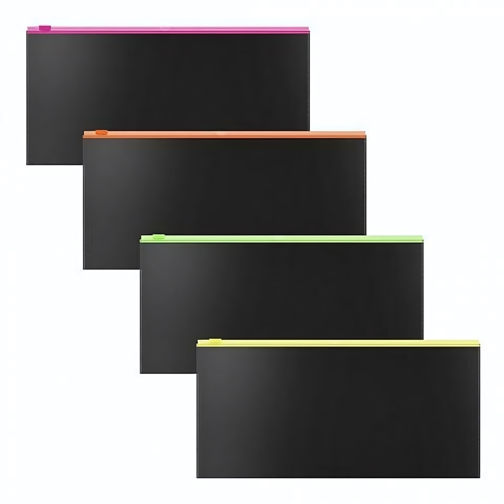 Zip-пакет пластиковый Matt Accent, Travel, ассорти (Erich Krause)