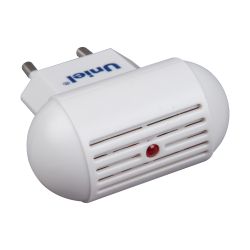 UDR-E10 WHITE Ультразвуковой отпугиватель насекомых и грызунов. 220В. Площадь до 30м2. Белый. TM Uniel
