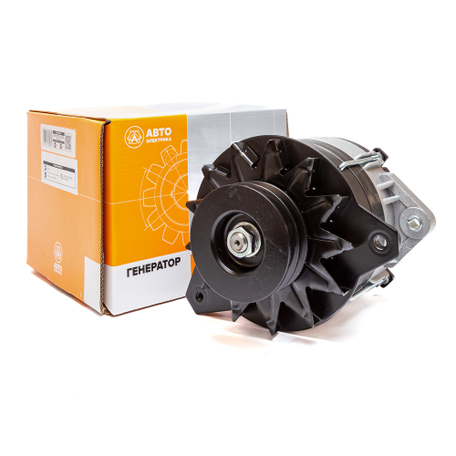 Генератор, ЧЗПТ, КЗКТ, БелАЗ, дв. ЯМЗ, ТМЗ, 28 В, 80 А, 2-ручьевой (ан. 4510.3771-42)
