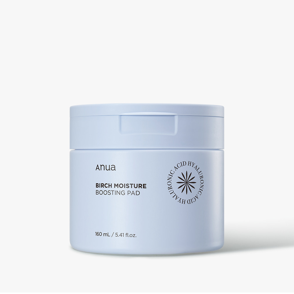 Anua Birch Moisture Boosting Pad глубокоувлажняющие тонр-пэды для лица с берёзовым соком
