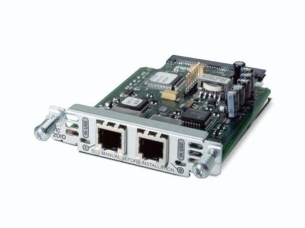 Интерфейсная карта Cisco vic3 2fxs did VIC3-2FXS/DID 2-Port Voice/Fax Interface