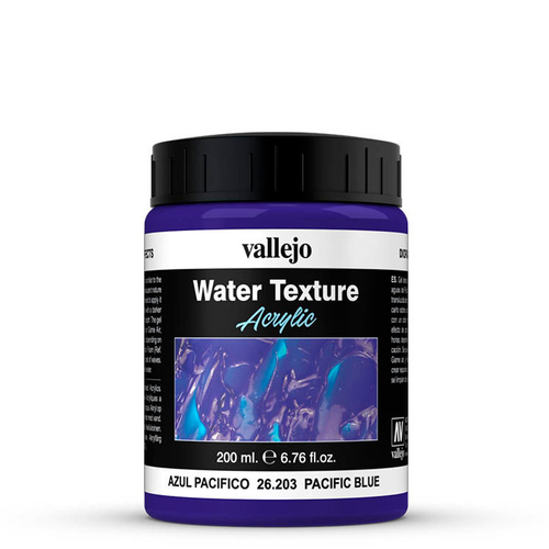 Средство для оформления подставок Vallejo серии Texture Pacific Blue (200мл)