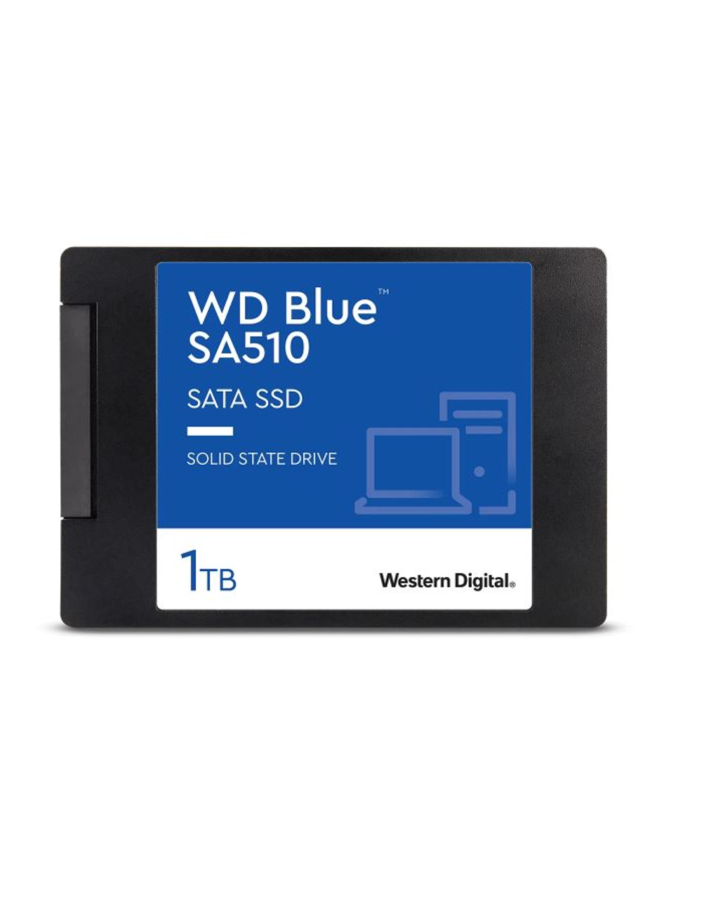 Твердотельный накопитель Western Digital Blue SA510 SSD 2,5" SATA 1Tb, WDS100T3B0A, 1 year