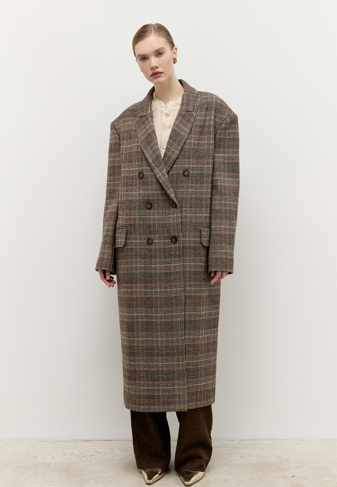 Пальто мужского кроя