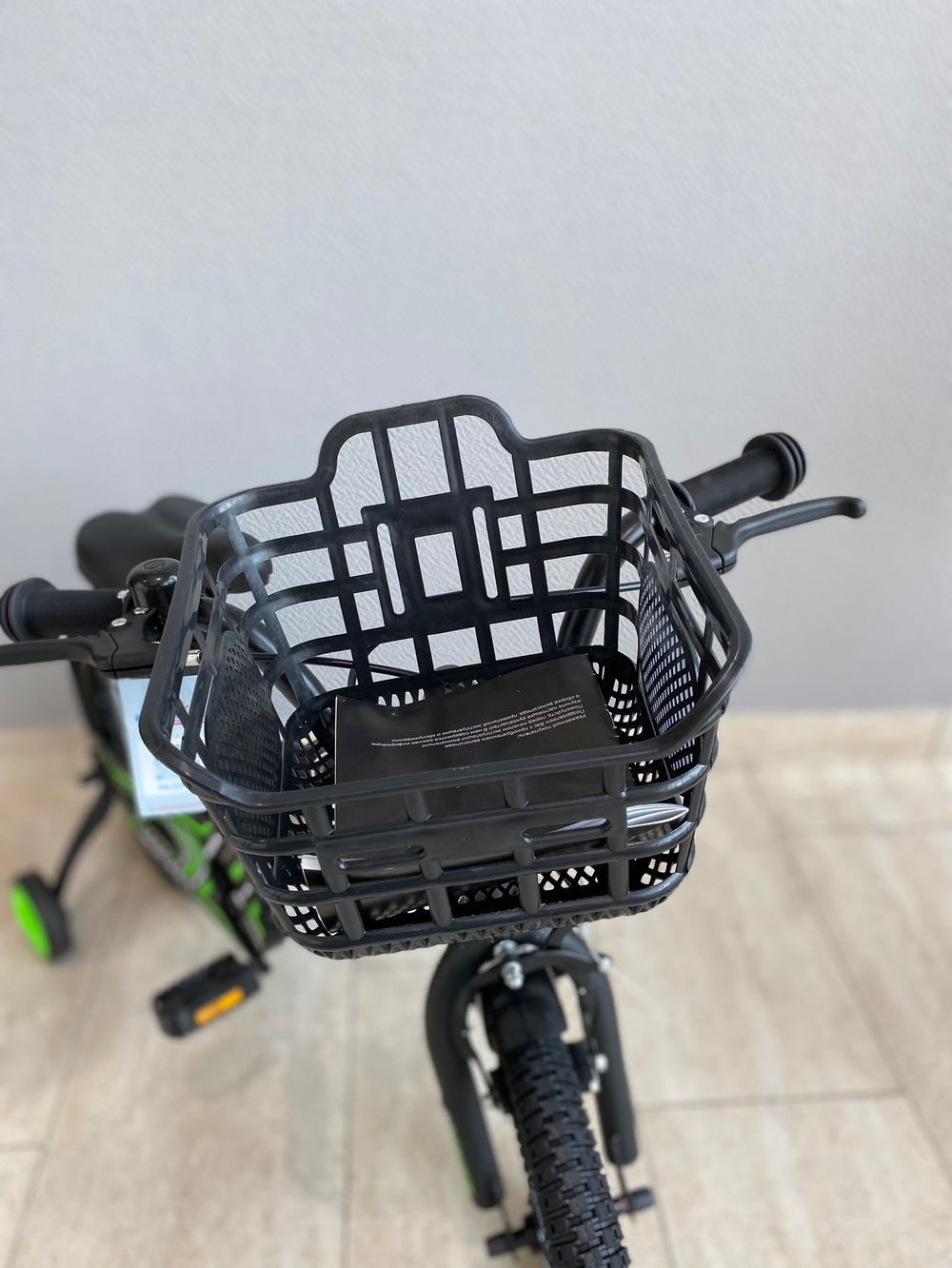 Велосипед детский 2-х колесный ROCKET d-16 дюймов с опорными колес., корзина для мелочей, крылья, зв