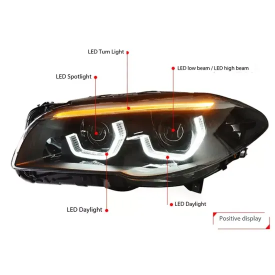 Передние фары БМВ 5 серии F10 2011-2017 V3 type