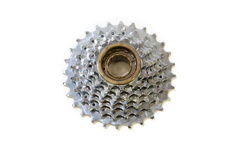 Трещотка TRIX 7 скоростей, зубья 13-28T, сталь, хромированная