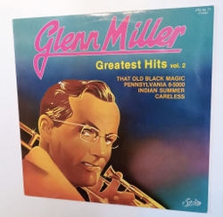 Винтажная виниловая пластинка LP Glenn Miller Greatest Hits Vol. 2 (Belgium 1981)