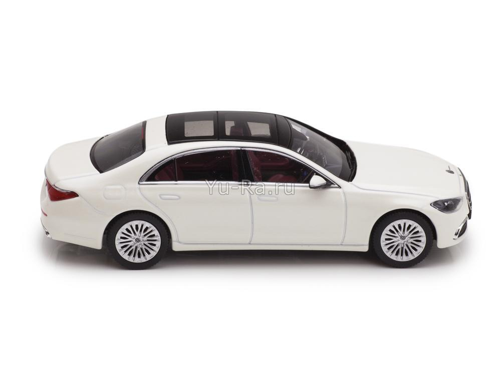 Mercedes-Benz S-class W223 2020 diamond white Herpa 1:43