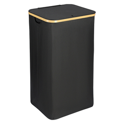 Корзина для белья 41х35х74см Smart Solutions Neat Tall черная