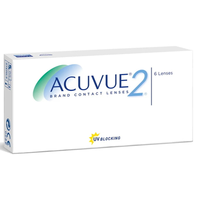 Двухнедельные контактные линзы Acuvue 2 (уп. 6 линз)