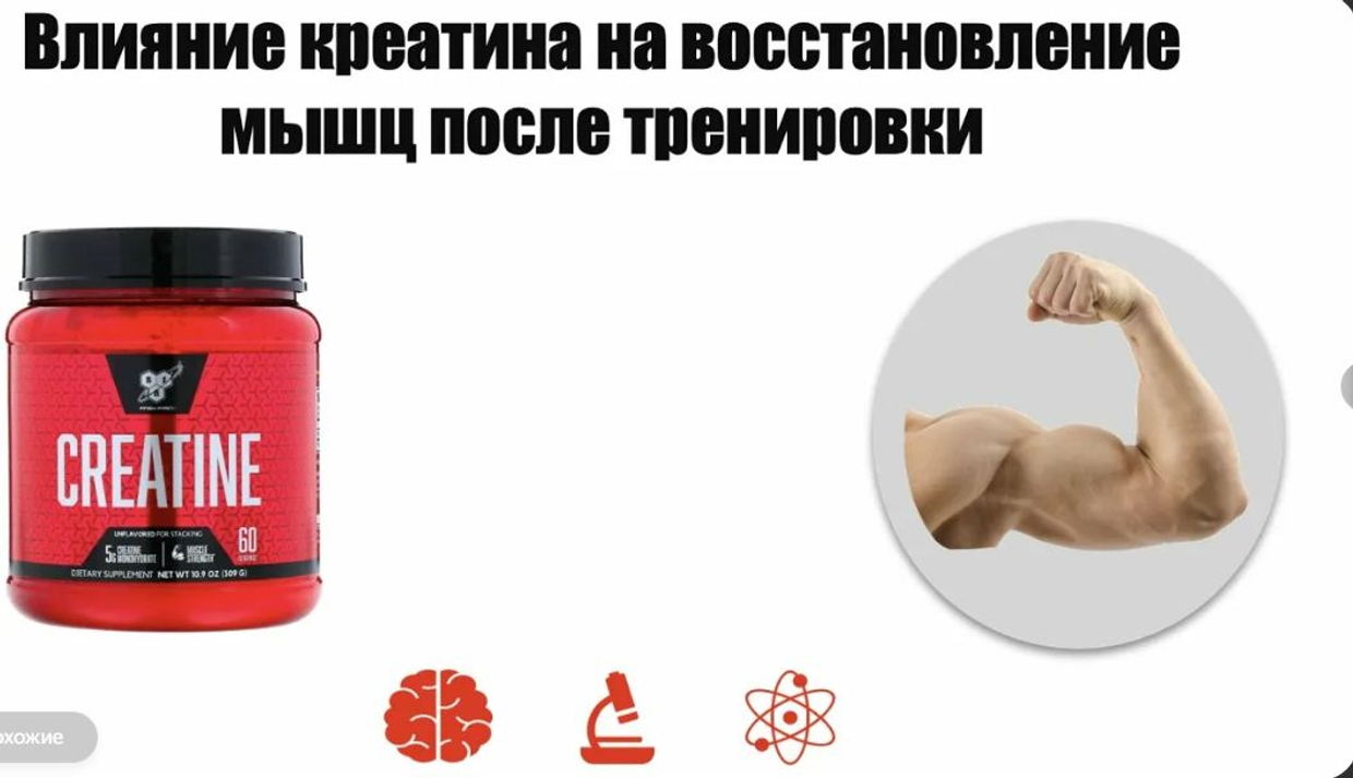 Польза креатина: для чего он нужен мышцам, силе и организму