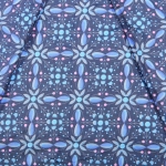 New Зонт женский автомат «Ultramarine - Романеско», микс 4 цвета, 8 спиц, d-108см, длина в слож. виде 28см