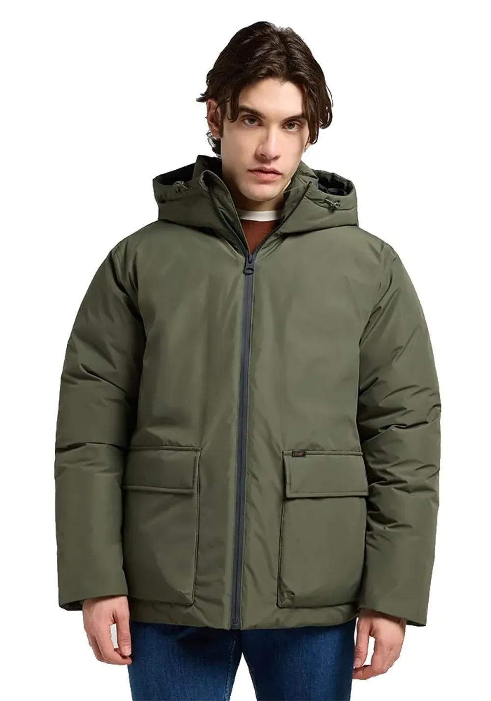 Куртка HOODED SHORT PUFFER 112370434