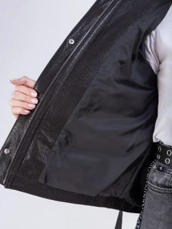 Куртка женская кожаная большие размеры