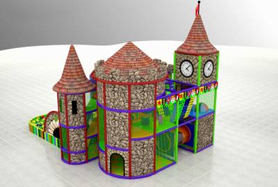Детский игровой лабиринт «Средневековый замок»