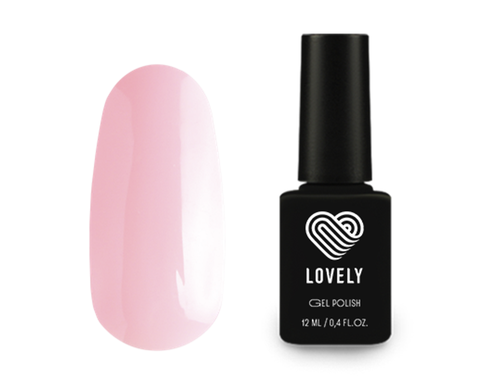 LOVELY База камуфлирующая (средней плотности) оттенок розовый, 12 ml