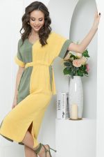 Платье "Фестия" (манго/оливка) П5608 LT Collection (Акция)