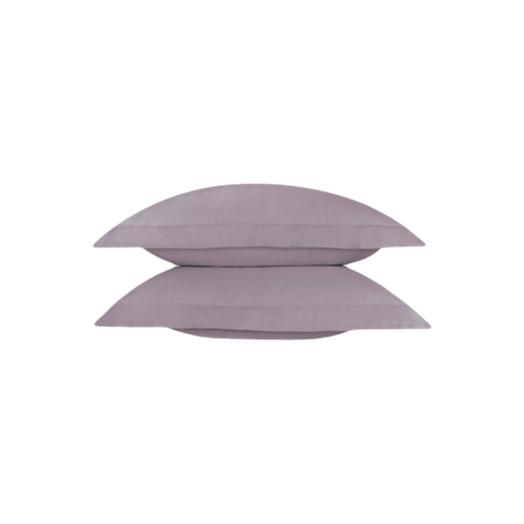 Комплект из двух сатиновых наволочек 70х70см | фиолетовый
