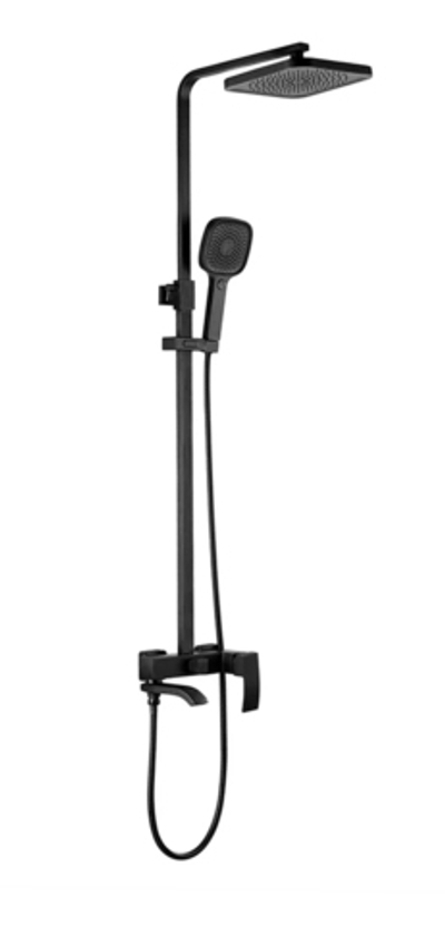 433562-C Душевая система (ЧЕРНЫЙ) ViEiR (4/1шт)